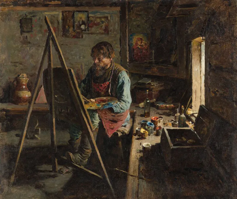 Деревенский иконописец