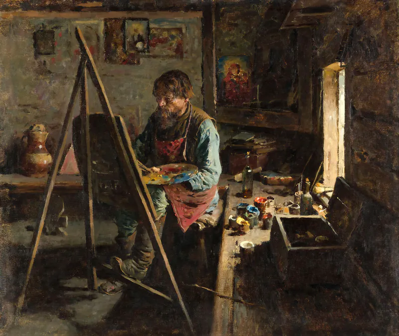 Деревенский иконописец