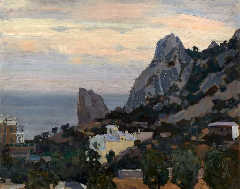 Сумерки в Крыму. Новый Симеиз