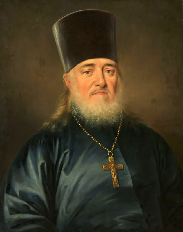 Портрет священника Петра Левицкого
