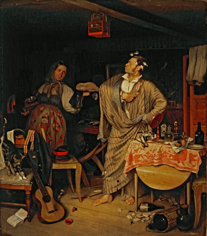 Свежий кавалер (Утро чиновника, получившего первый крестик)