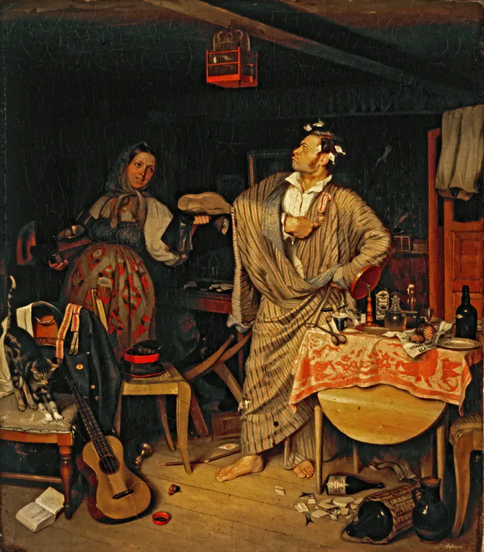 Свежий кавалер (Утро чиновника, получившего первый крестик)