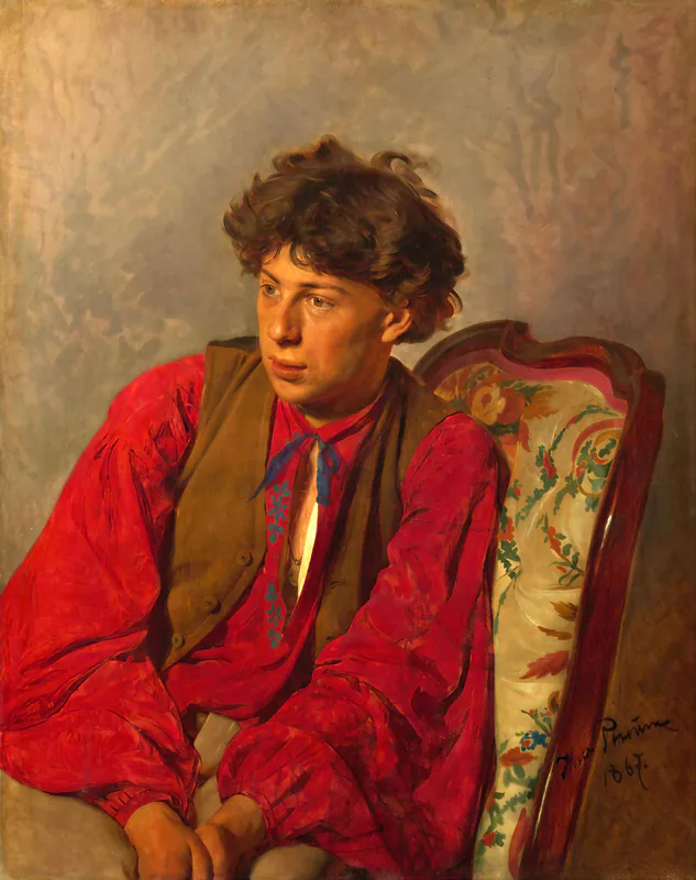 Портрет В.Е. Репина