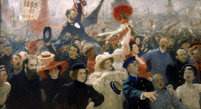 17 октября 1905 года. Манифестация