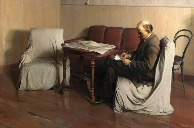 В.И. Ленин в Смольном
