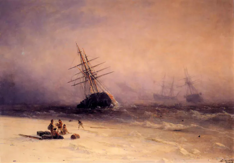 Кораблекрушение в Северном море