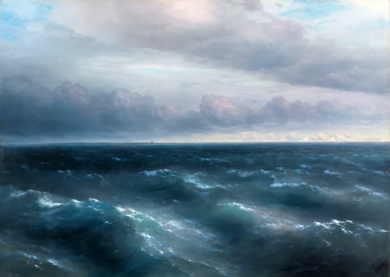 Черное море (На Черном море начинает разыгрываться буря)
