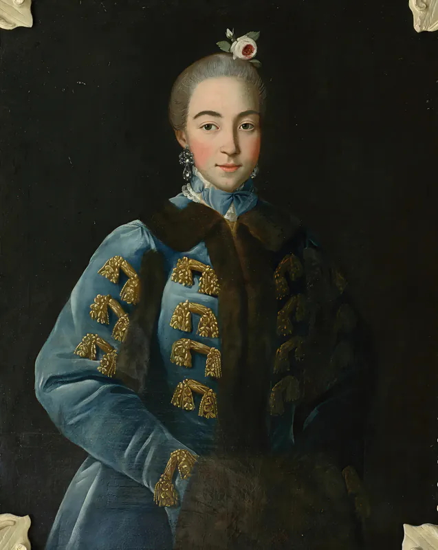 Портрет А.П. Шереметевой, старшей дочери П.Б. Шереметева