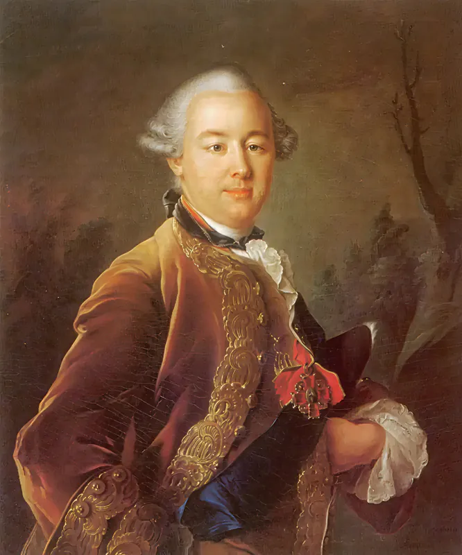 Портрет гр. Петра Борисовича Шереметьева