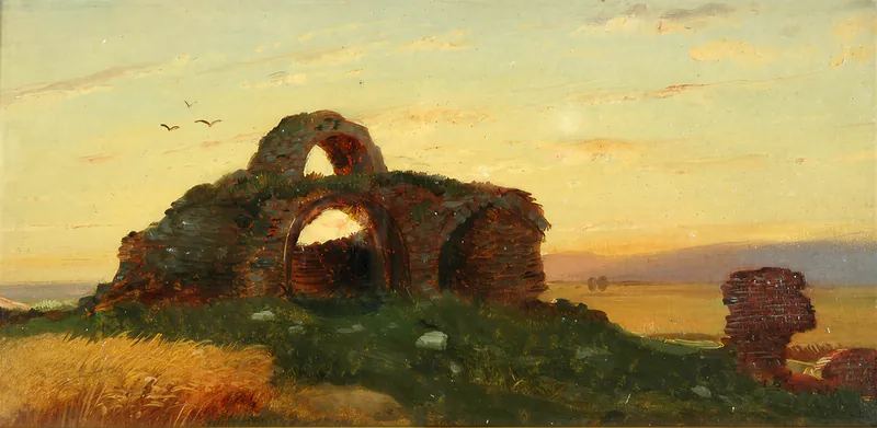 Развалины Булгар. Белая палата