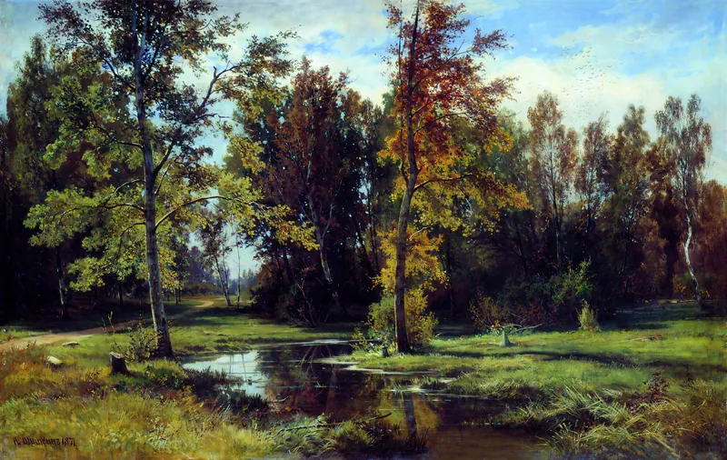 Березовый лес