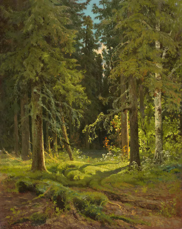 Лесной пейзаж