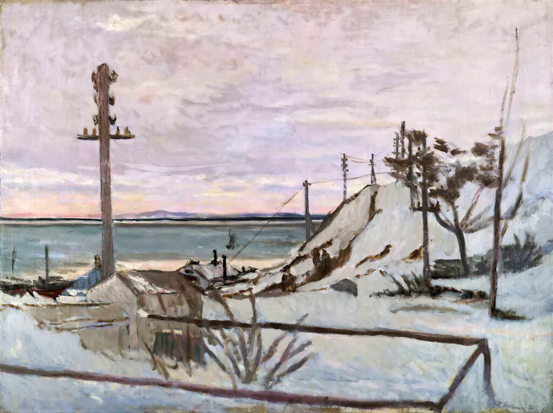 Зима в Еникале