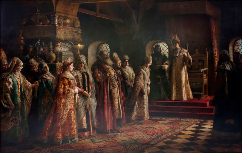 Выбор невесты царем Алексеем Михайловичем