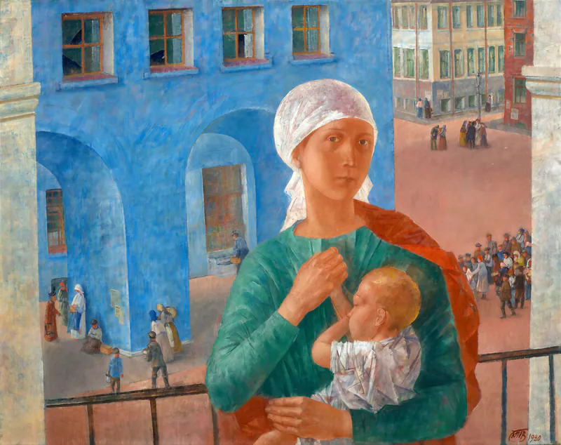 1918 год в Петрограде («Петроградская мадонна»)