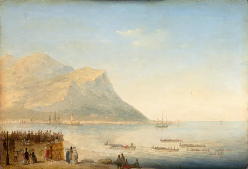 Прибытие императрицы Александры Федоровны в Палермо в 1845 году