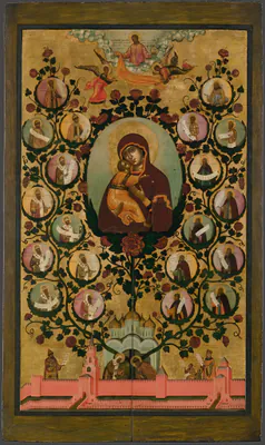 Похвала иконе «Богоматерь Владимирская» (Древо государства Российского)