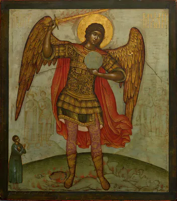 Архангел Михаил, попирающий сатану