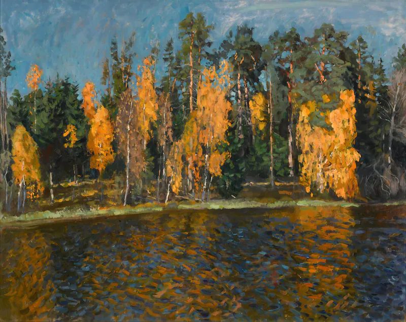 Лесное озеро