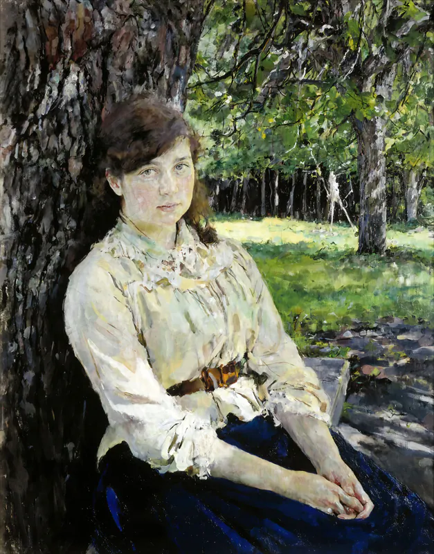Девушка, освещенная солнцем. Портрет М.Я. Симонович