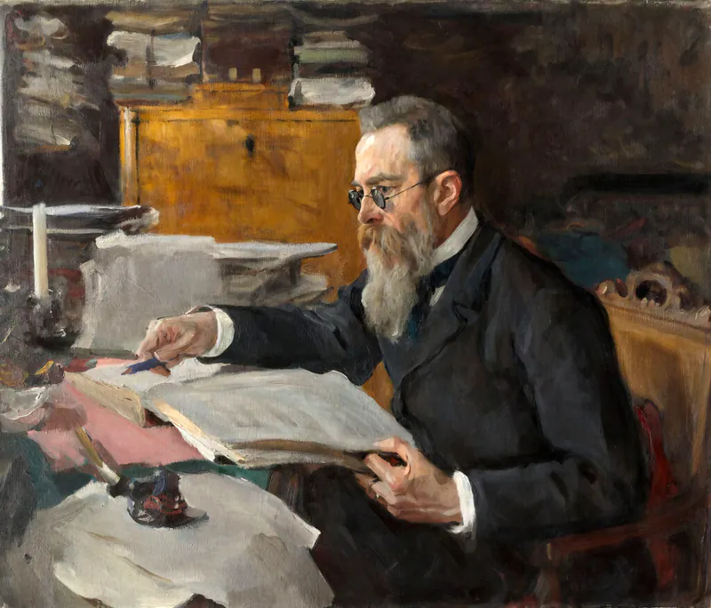 Портрет Н.А. Римского-Корсакова
