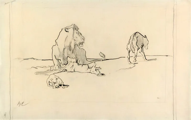 «Лев и волк»