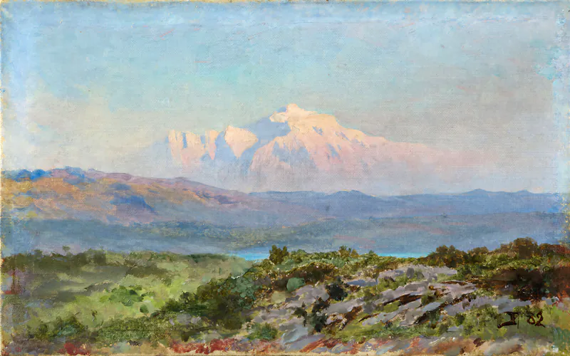 Гора Хермон с Фавора