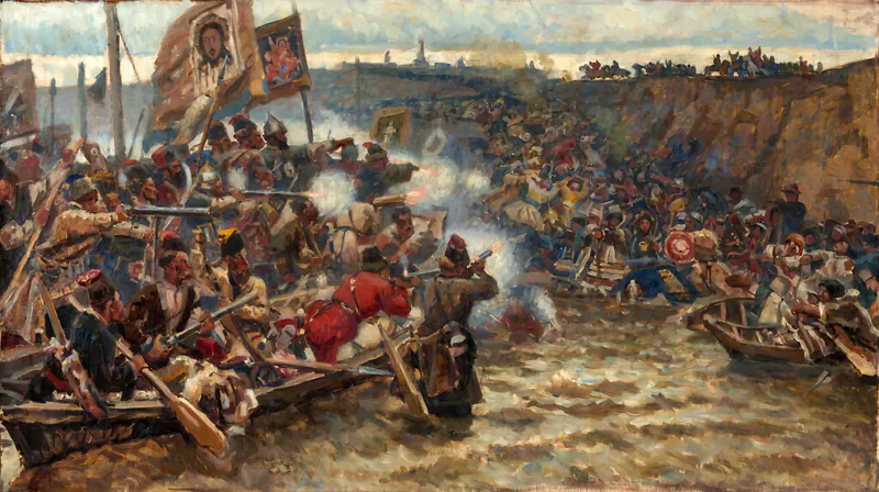 Покорение Сибири Ермаком. Вариант