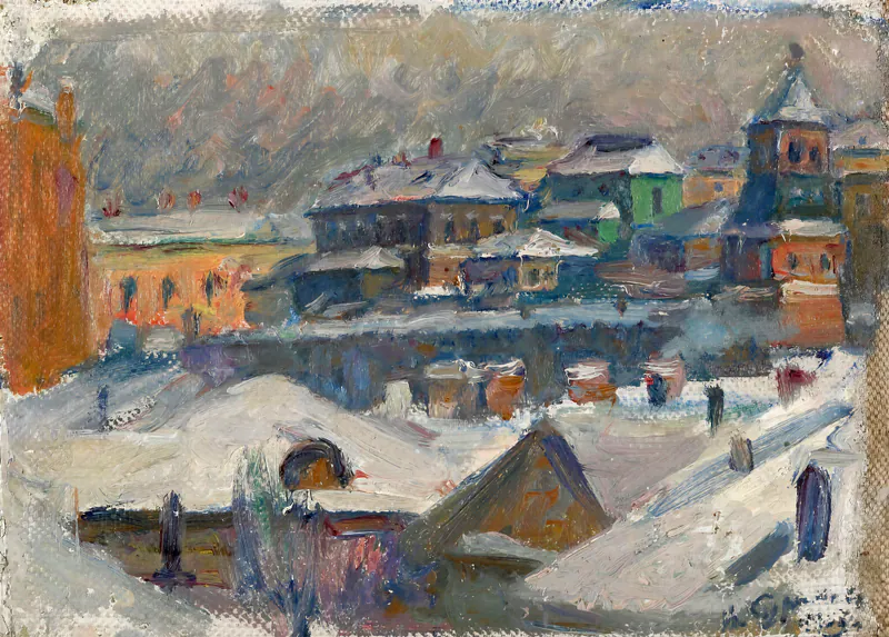 Вид Москвы