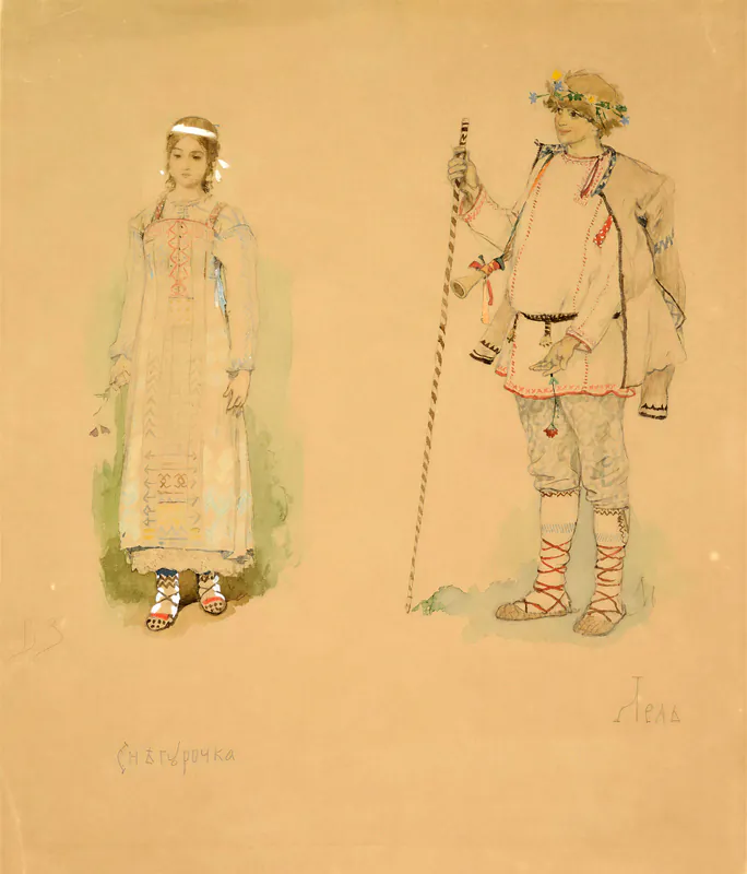 Снегурочка и Лель