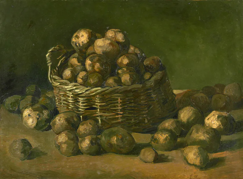 Корзина картофеля