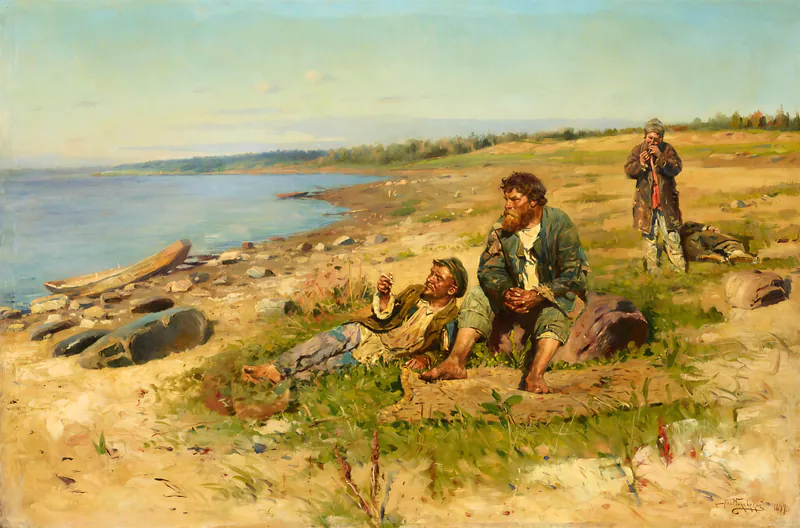 На Волге (Босяки)